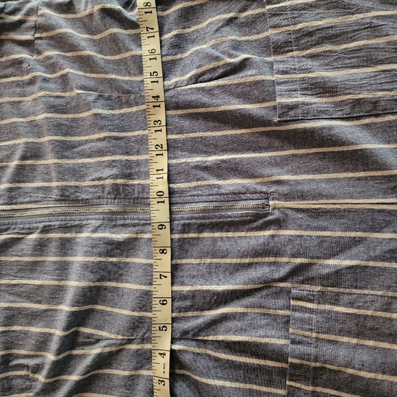 🆕 POCKET JUMPSUIT Casual Striped Wide Leg - Picture 12 of 13